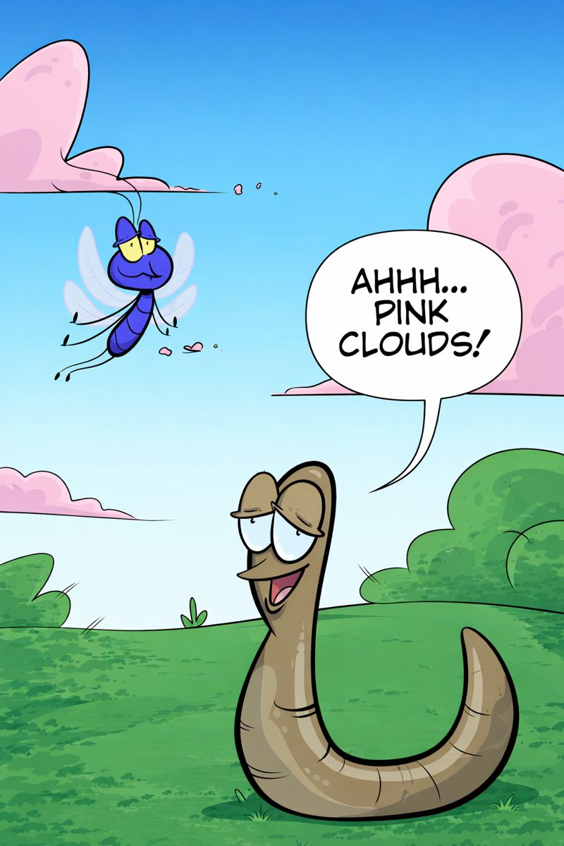 Careful Of Those First Pink Clouds Card